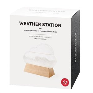 Cloud Weather Station Storm Glass 88061