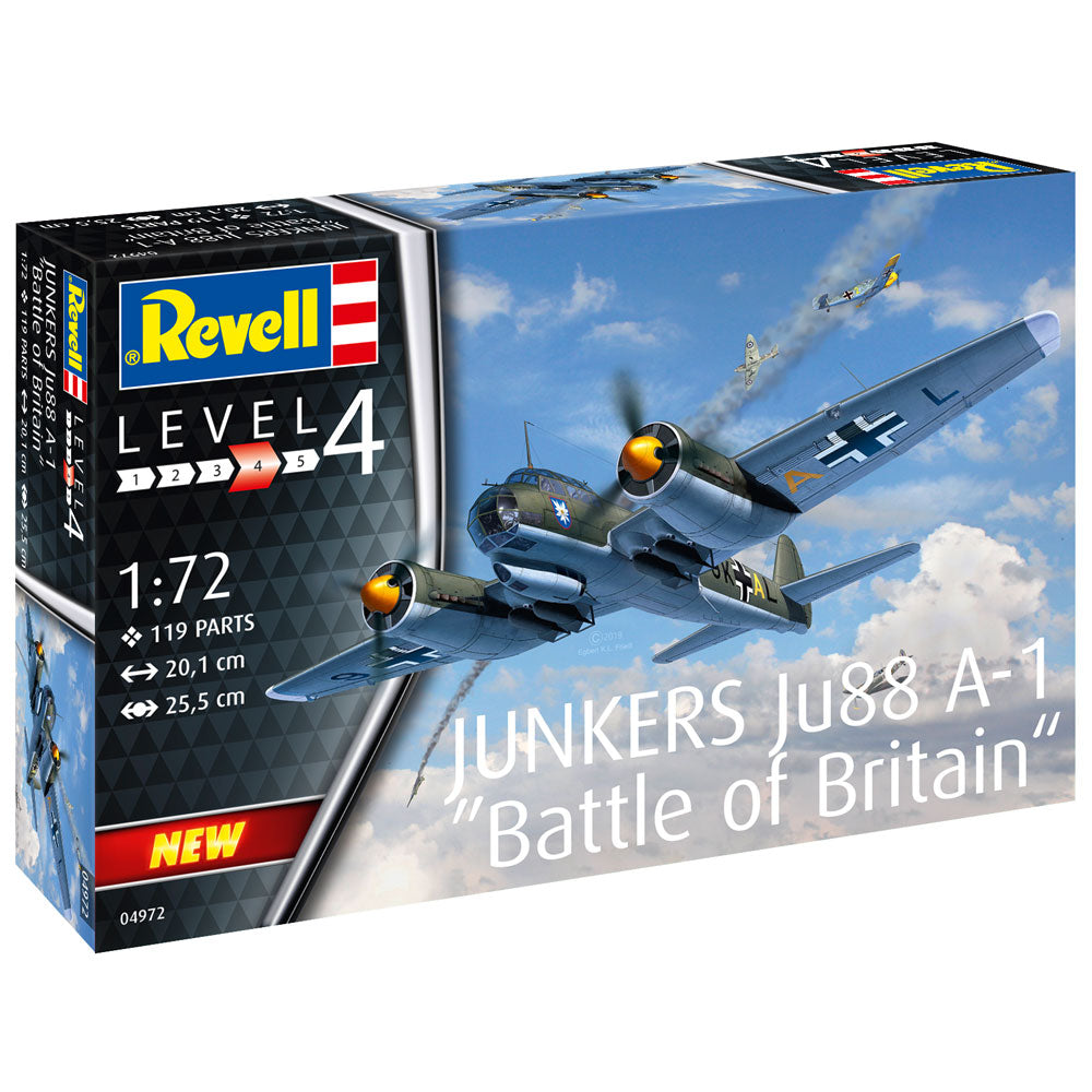 Revell Junkers Ju88 A-1 Battle of Britain 1:72 04972