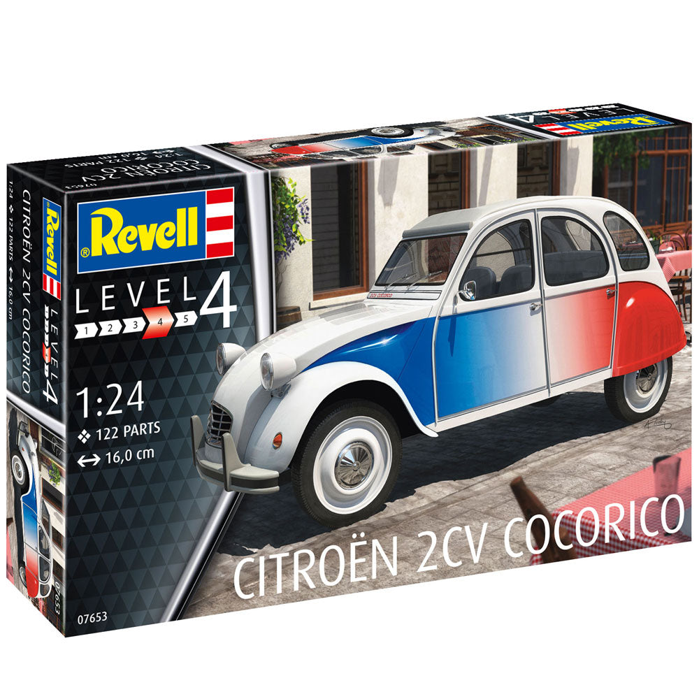 Revell Citroen 2CV Cocorico 1:24 Scale 07653