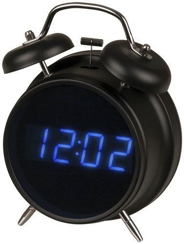 LED Retro Alarm Clock with FM Radio
