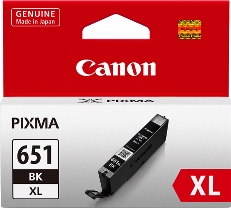 Canon CLI651BKXL High Yield Black Ink Cartridge