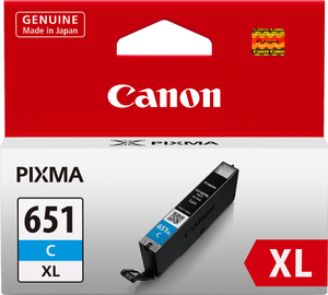 Canon CLI651CXL High Yield Cyan Ink Cartridge