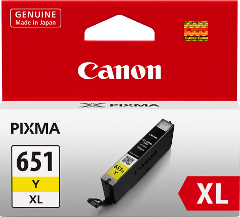 Canon CLI651YXL High Yield Yellow Ink Cartridge