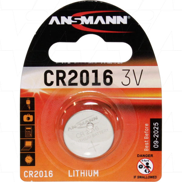 Ansmann CR2016 3V Lithium Battery
