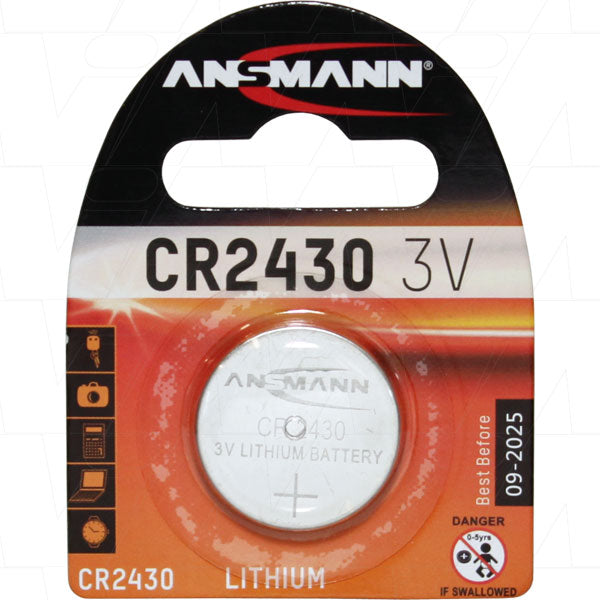 Ansmann CR2430 3V Lithium Battery