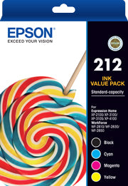 Epson 212 Value Pack Standard Ink Cartridges