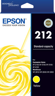 Epson 212 Yellow Standard Ink Cartridge