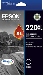 Epson 220XL High Capacity Black Ink Cartridge
