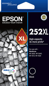 Epson 252XL Black High Capacity Ink Cartridge