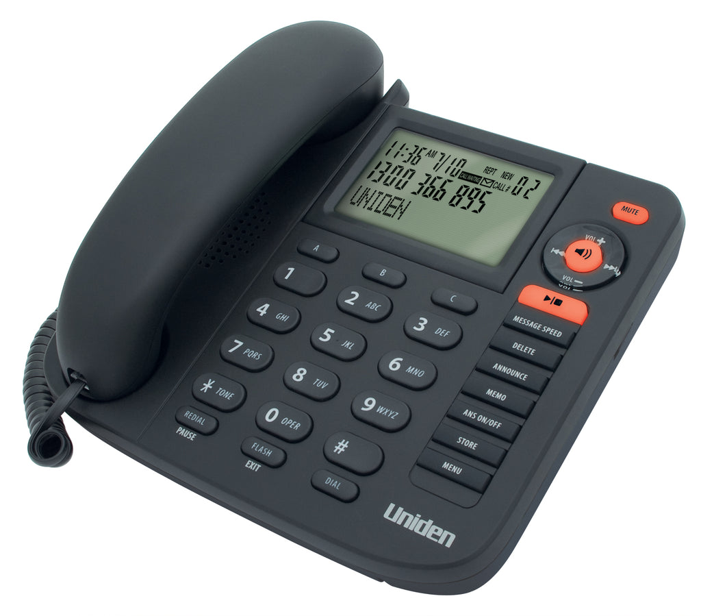Uniden FP1355 Corded Phone with Answering Machine