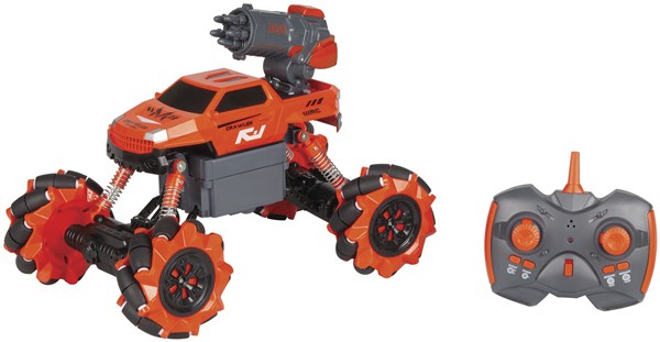 2-In-1 Rock Crawler with Water and Rocket Launcher