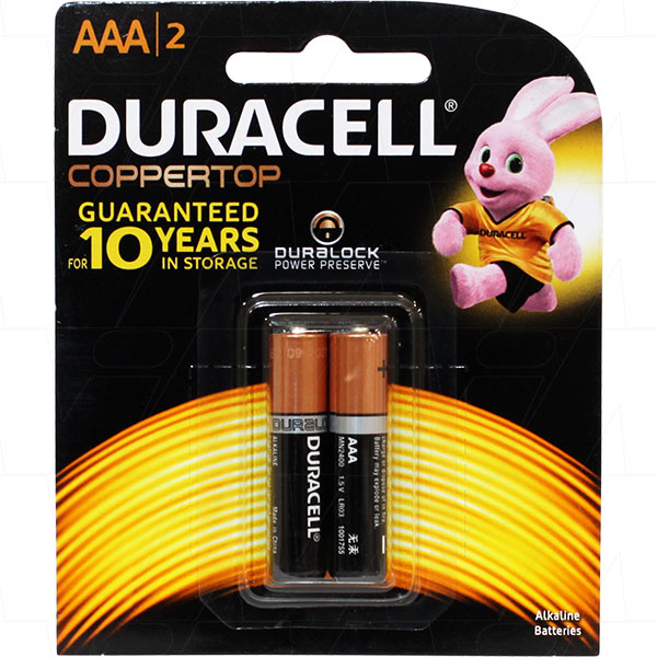 Duracell Coppertop AAA 1.5V Alkaline Battery