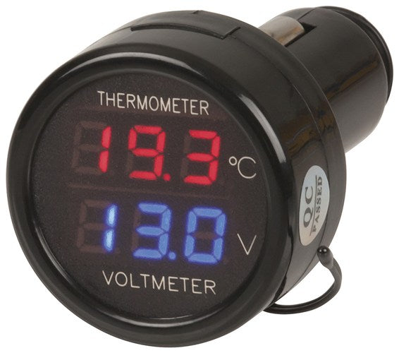 QP2222 in Car Volt Meter/Thermometer