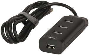 USB 2.0 4 Port Hub Slimline