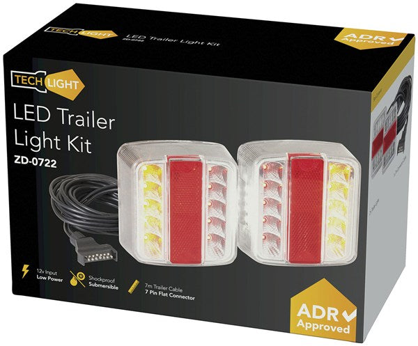 ZD0722 Trailer LED Light Kit 7m
