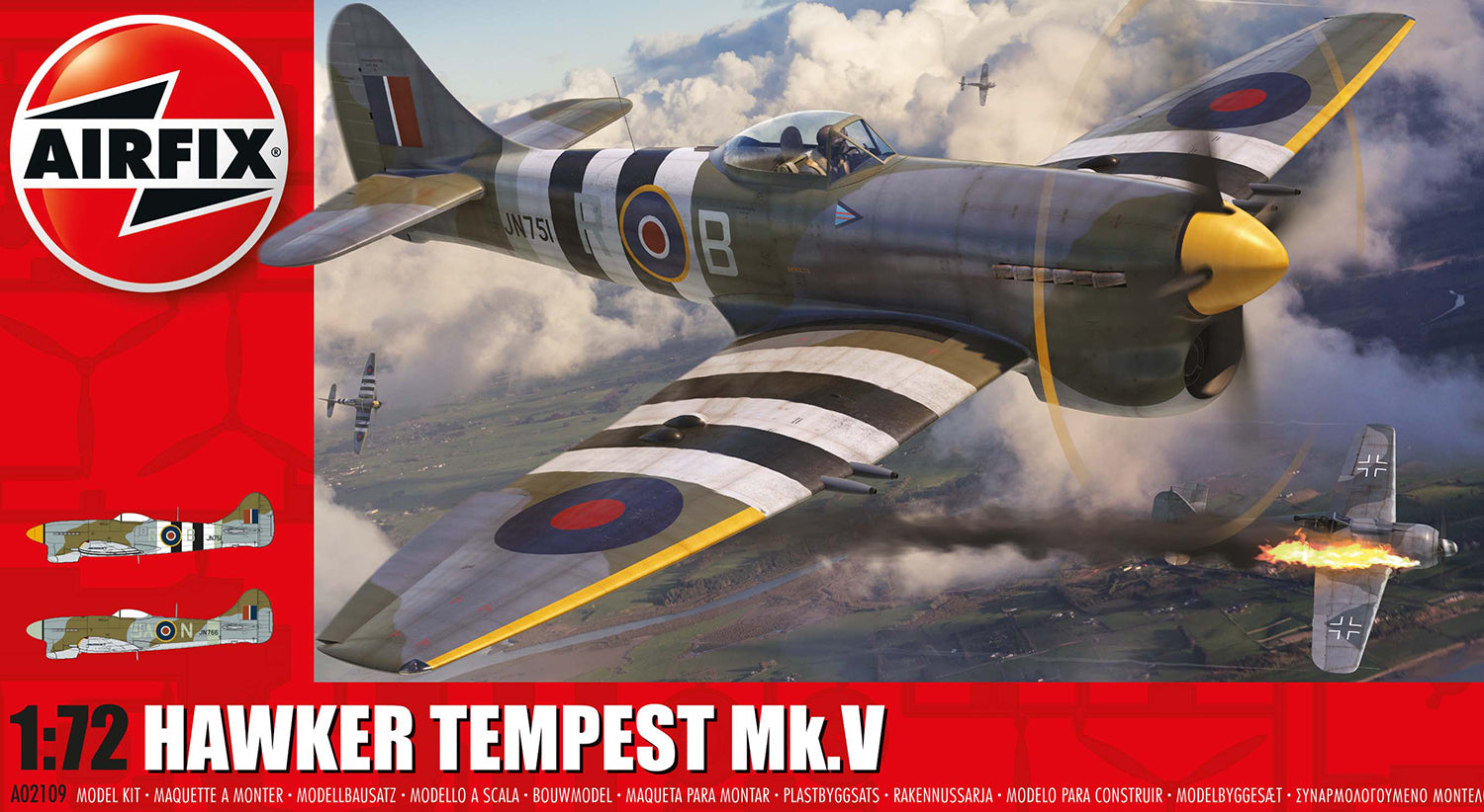 Airfix Hawker Tempest mkV 1:72 02109
