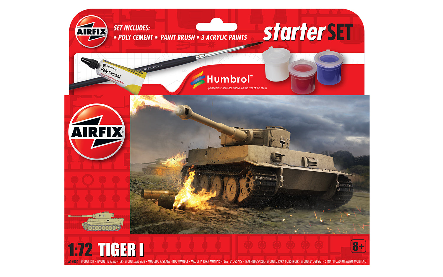 Airfix Starter Set Tiger 1 1:72 55004