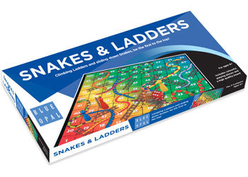 Blue Opal Snake and Ladders 01803