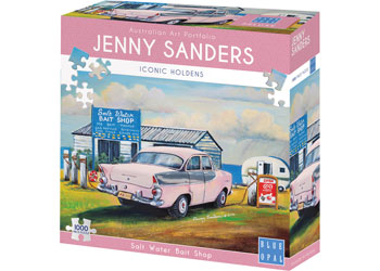Jenny Sanders Iconic Holdens Salt Water Bait Shop 1000 piece Jigsaw