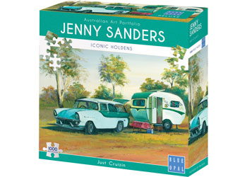 Jenny Sanders Iconic Holdens - Just Cruzin 1000 piece Jigsaw