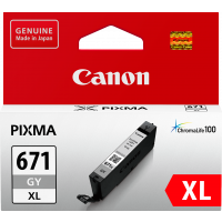 Canon CLI671XLGY High Yield Grey Ink Cartridge