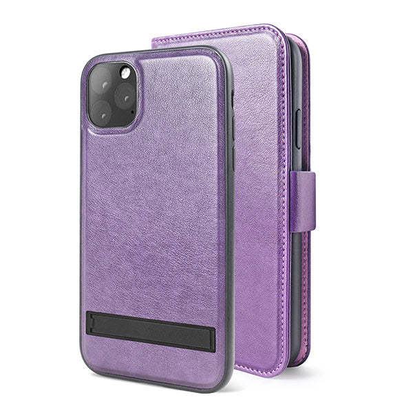 Distrakted Freedom iPhone 11Pro 2in1 Folio Case Purple