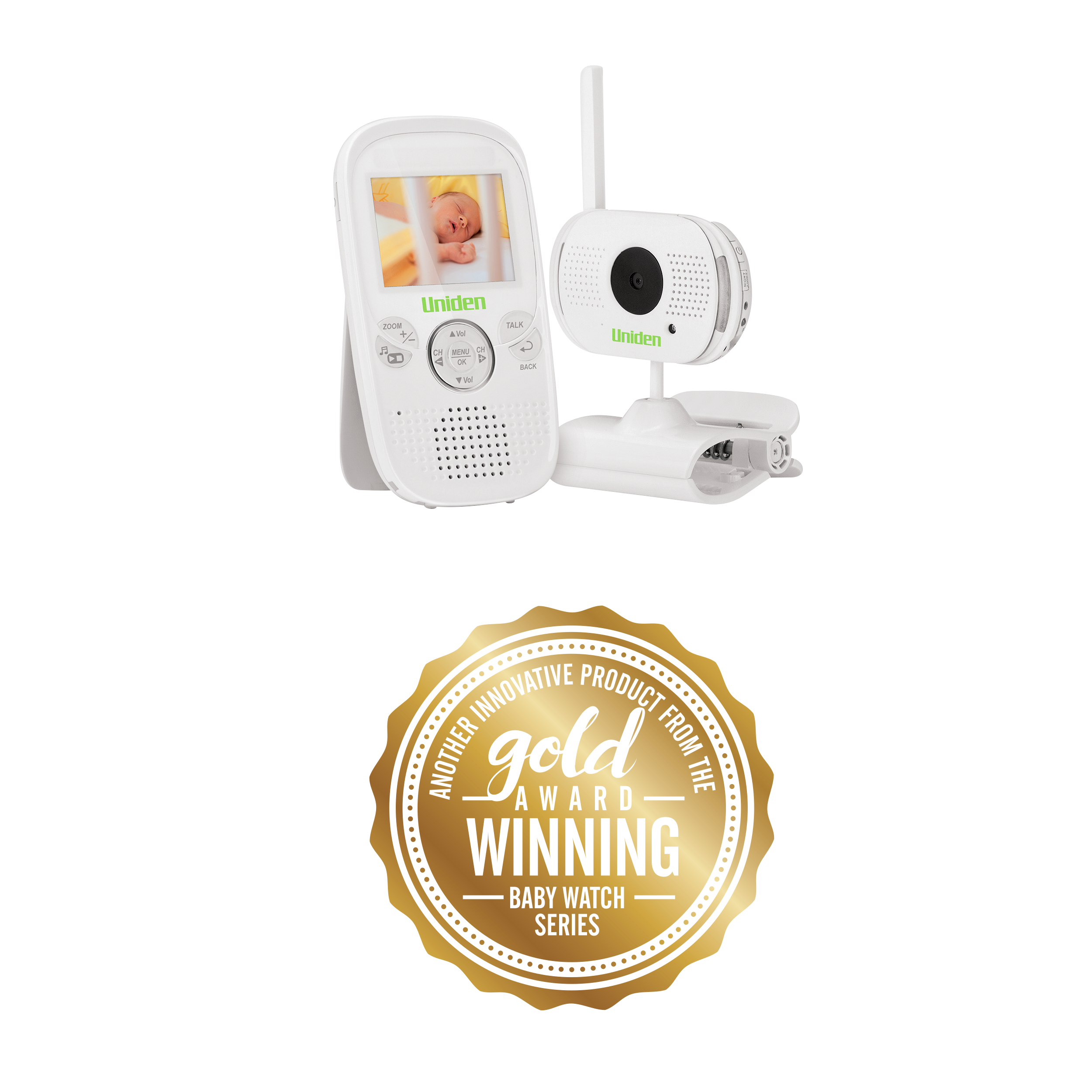 Uniden BW3001 Baby Monitor w/video 1xCam