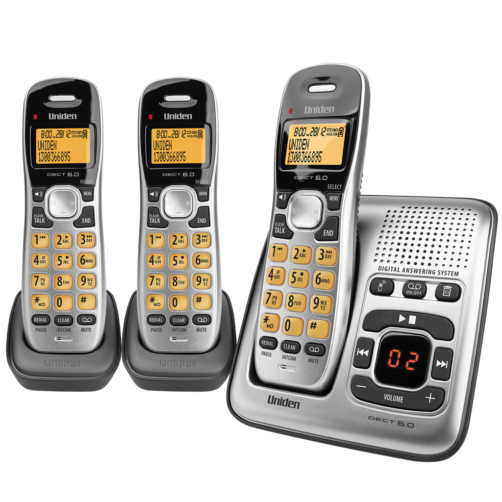 Uniden DECT1735+2 TAM Cordless Phone