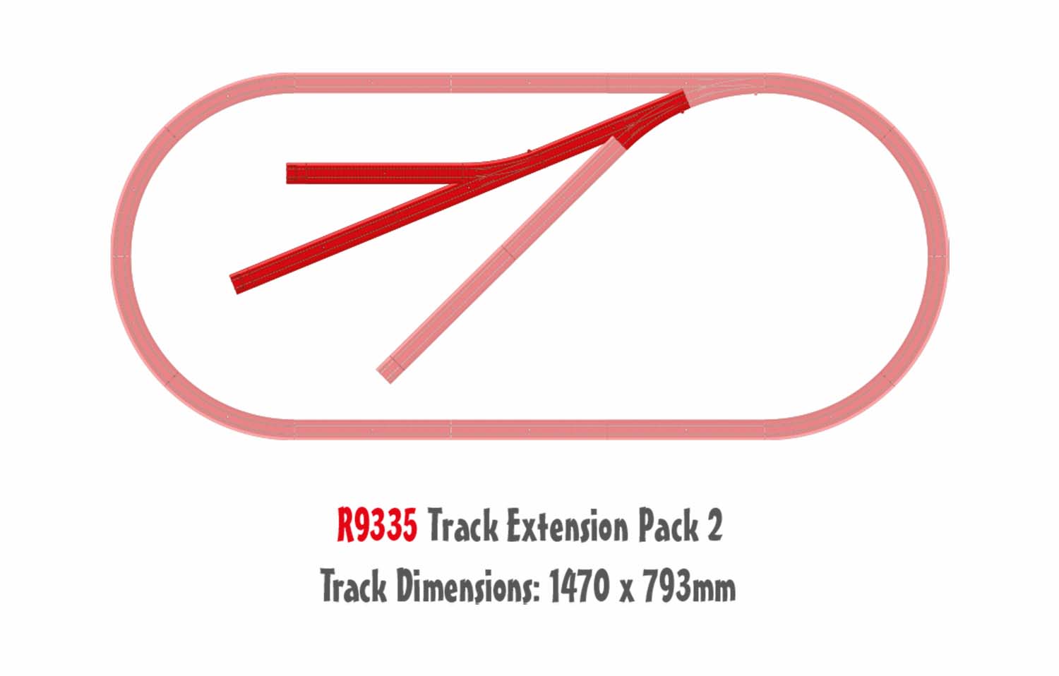 Playtrains Track Extension Pack 2 R9335