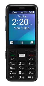 Telstra Prepaid Easycall 5 4G Black